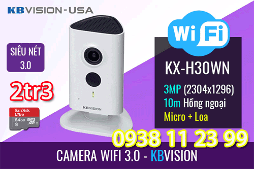 Lắp camera wifi quận 7 giá rẻ lắp đặt camera wifi quận 7 kbvision