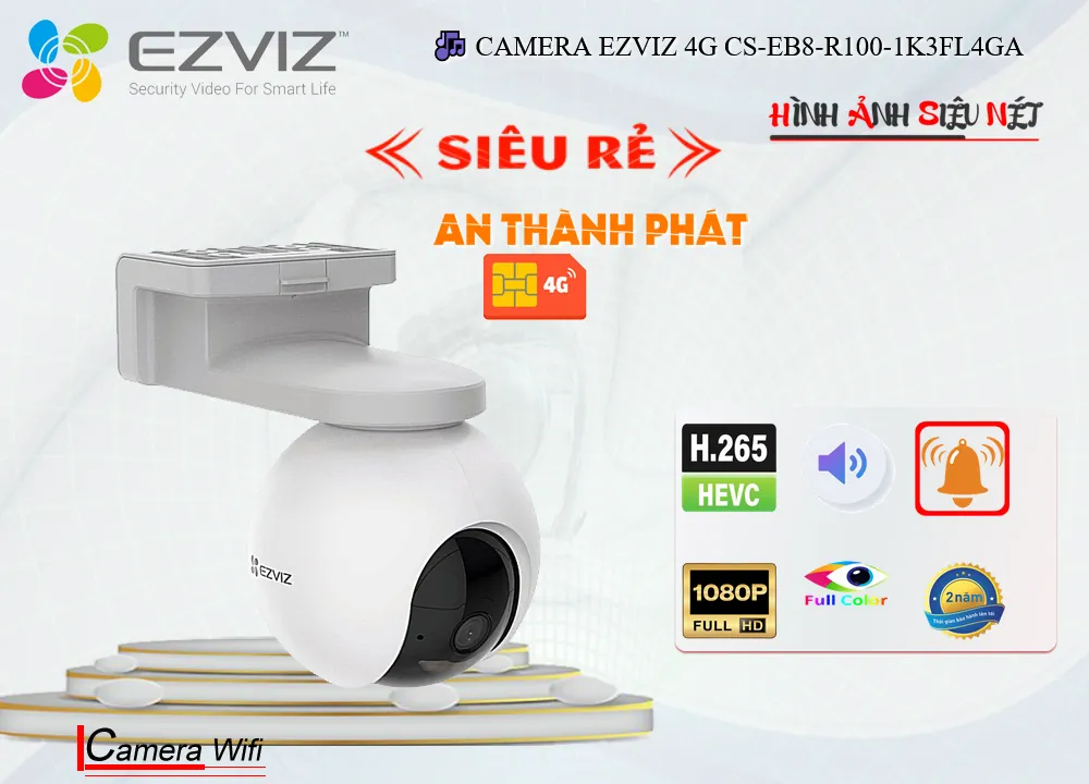 CS-EB8-R100-1K3FL4GA Camera 4G Dùng Pin,thông số CS-EB8-R100-1K3FL4GA,CS-EB8-R100-1K3FL4GA Giá rẻ,CS EB8 R100