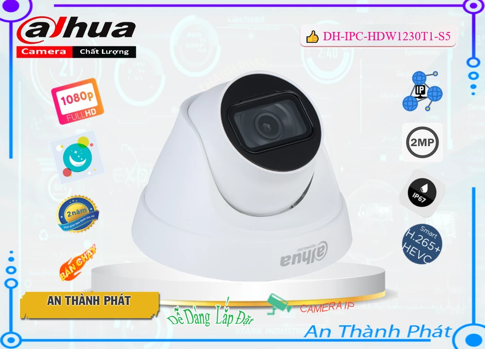 Camera Dahua DH-IPC-HDW1230T1-S5,Giá DH-IPC-HDW1230T1-S5,phân phối DH-IPC-HDW1230T1-S5,DH-IPC-HDW1230T1-S5Bán Giá
