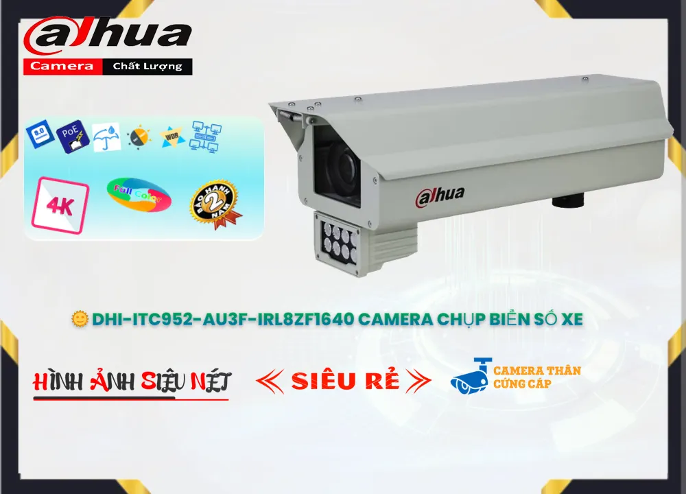 Camera Dahua DHI-ITC952-AU3F-IRL8ZF1640,Giá DHI-ITC952-AU3F-IRL8ZF1640,phân phối