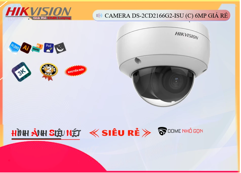 Camera Hikvision DS-2CD2166G2-ISU(C),Giá DS-2CD2166G2-ISU(C),DS-2CD2166G2-ISU(C) Giá Khuyến Mãi,bán