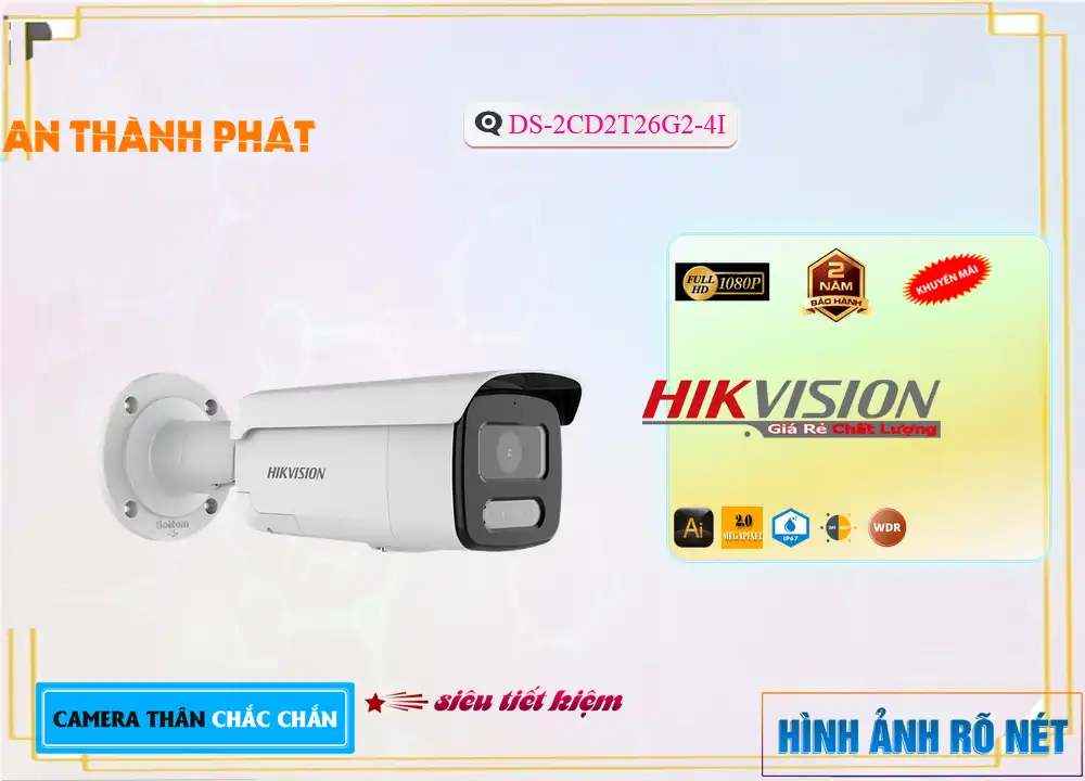 Camera Hikvision DS-2CD2T46G2-4I,thông số DS-2CD2T46G2-4I,DS-2CD2T46G2-4I Giá rẻ,DS 2CD2T46G2 4I,Chất Lượng