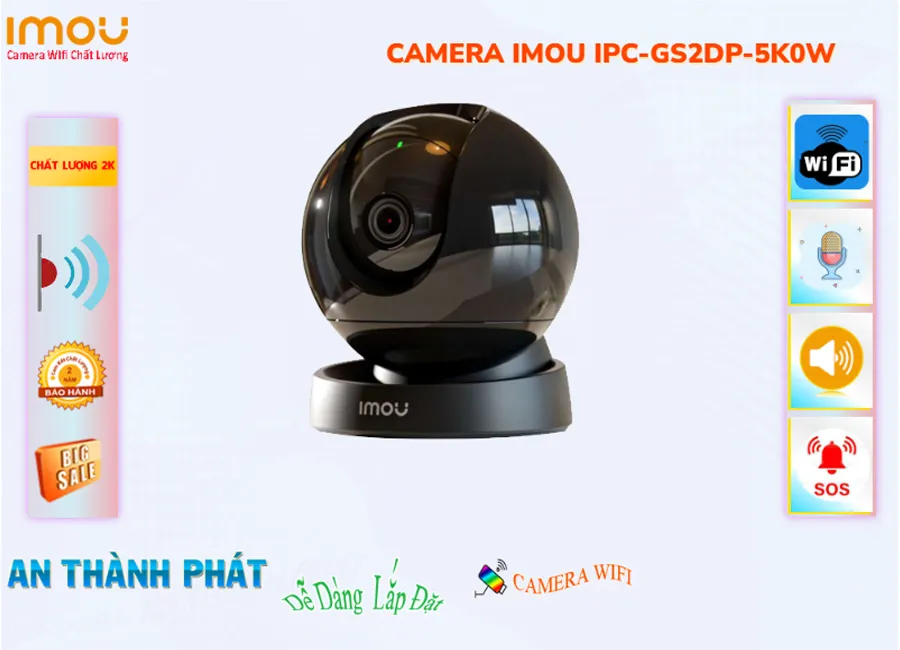 Camera Imou Xoay 360 IPC-GS2DP-5K0W,thông số IPC-GS2DP-5K0W,IPC-GS2DP-5K0W Giá rẻ,IPC GS2DP 5K0W,Chất Lượng