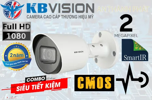 Kbvision KX-C2121S5-VN với công nghệ analog giúp đường truyền luôn ổn định độ phân giải 2.0mp, AHD CVI TVI BCS, CMOS, Chống Ngược Sáng DWDR,Smart IR