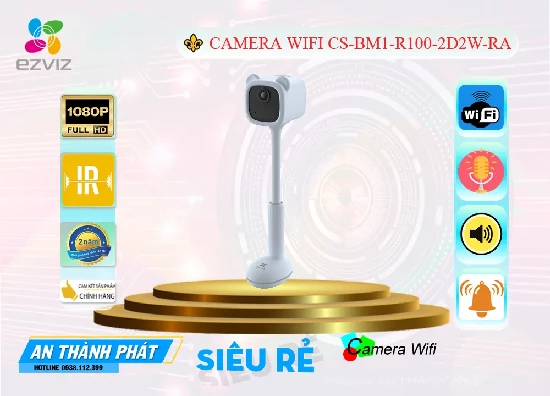 giới thiệu camera wifi Ezviz CS-BM1-R100-2D2WF-Ra