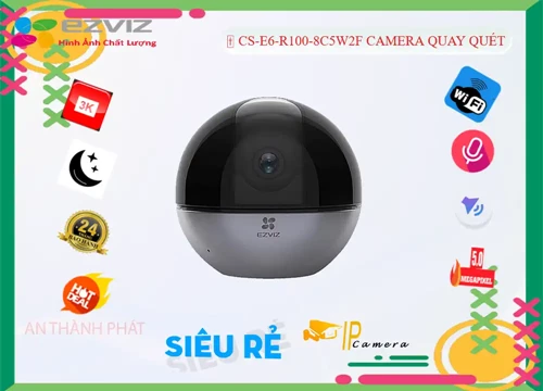 Lắp đặt camera CS-E6-R100-8C5W2F Camera An Ninh Wifi Ezviz
