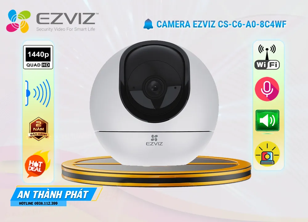 Camera Wifi Ezviz CS-C6-A0-8C4WF,CS-C6-A0-8C4WF Giá rẻ,CS-C6-A0-8C4WF Giá Thấp Nhất,Chất Lượng