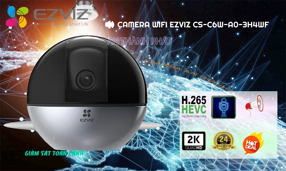Điểm nổi bật camera Ezviz CS-C6W-A0-3H4WF