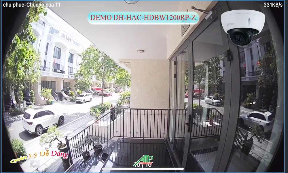DH-HAC-HDBW1200RP-Z sắc nét Dahua