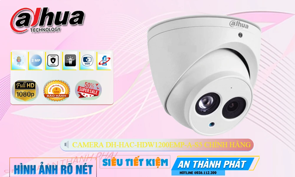 ➠ DH-HAC-HDW1200EMP-A-S5 sắc nét Dahua ➠ DH-HAC-HDW1200EMP-A-S5 sắc nét Dahua