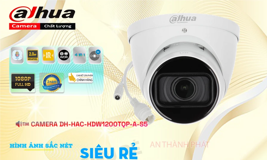 DH-HAC-HDW1200TQP-A-S5 sắc nét Dahua
