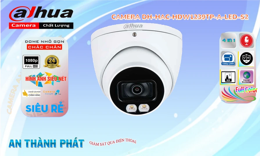 DH-HAC-HDW1239TP-A-LED-S2 sắc nét Dahua DH-HAC-HDW1239TP-A-LED-S2 sắc nét Dahua
