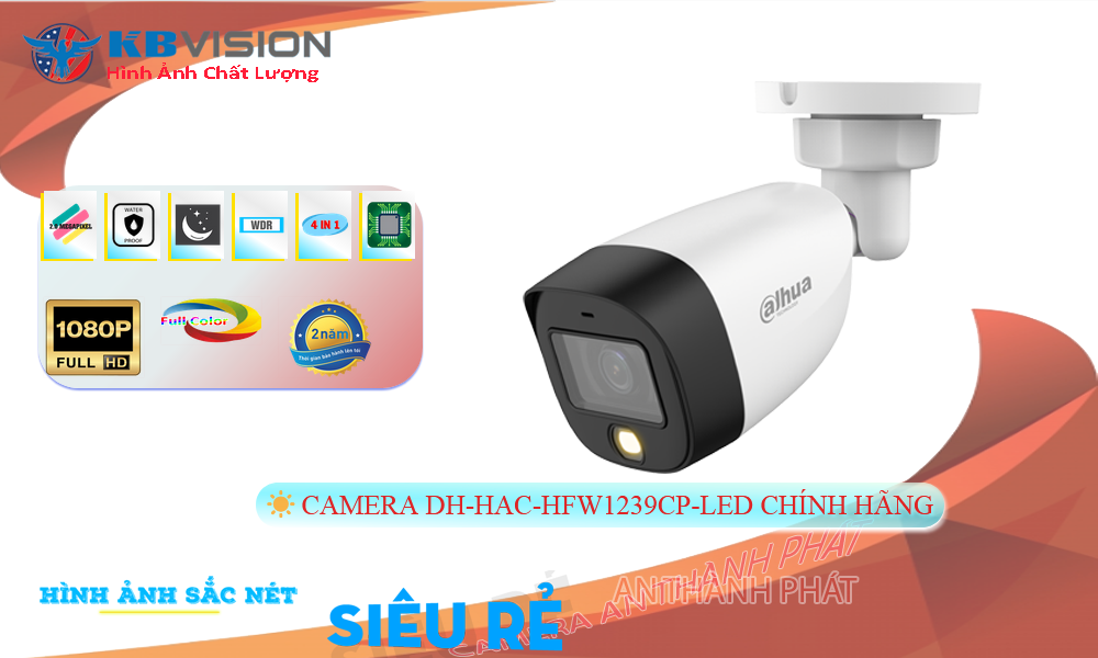 DH-HAC-HFW1239CP-LED sắc nét Dahua DH-HAC-HFW1239CP-LED sắc nét Dahua