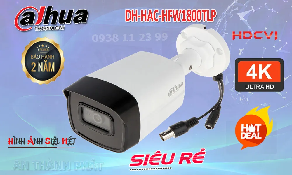 lắp camera dahua DH-HAC-HFW1800TLP giá rẻ hình ảnh sắt nét