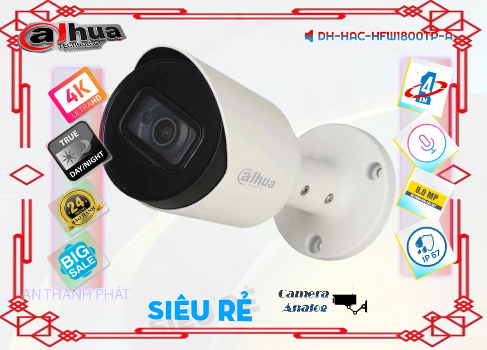 DH HAC HFW1800TP A,Camera Dahua DH-HAC-HFW1800TP-A,Chất Lượng DH-HAC-HFW1800TP-A,Giá DH-HAC-HFW1800TP-A,phân phối