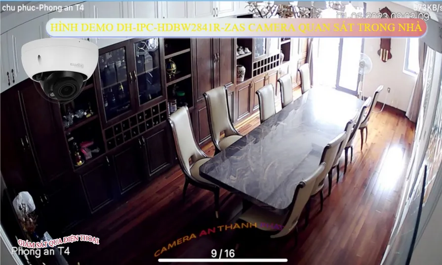 ✲  Camera Dahua Thiết kế Đẹp Công Nghệ POE DH-IPC-HDBW2841R-ZAS