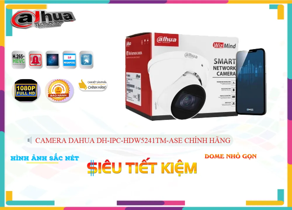 Camera Dahua DH-IPC-HDW5241TM-ASE,Giá DH-IPC-HDW5241TM-ASE,phân phối DH-IPC-HDW5241TM-ASE,DH-IPC-HDW5241TM-ASEBán Giá