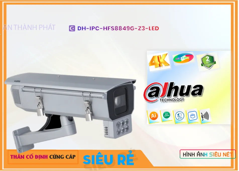 Camera Dahua DH-IPC-HFS8849G-Z3-LED,DH IPC HFS8849G Z3 LED,Giá Bán DH-IPC-HFS8849G-Z3-LED,DH-IPC-HFS8849G-Z3-LED Giá
