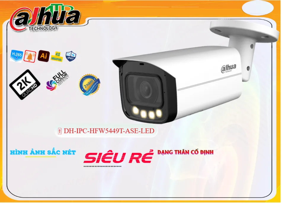 Camera Dahua DH-IPC-HFW5449T-ASE-LED,DH-IPC-HFW5449T-ASE-LED Giá rẻ,DH-IPC-HFW5449T-ASE-LED Giá Thấp Nhất,Chất Lượng