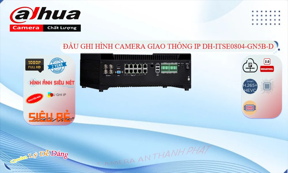 Đầu Ghi Hình Camera IP Chuyên Dụng DH-ITSE0804-GN5B-D Đầu Ghi Hình Camera IP Chuyên Dụng DH-ITSE0804-GN5B-D