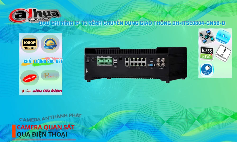 Đầu Ghi Hình Camera IP Chuyên Dụng DH-ITSE0804-GN5B-D Đầu Ghi Hình Camera IP Chuyên Dụng DH-ITSE0804-GN5B-D