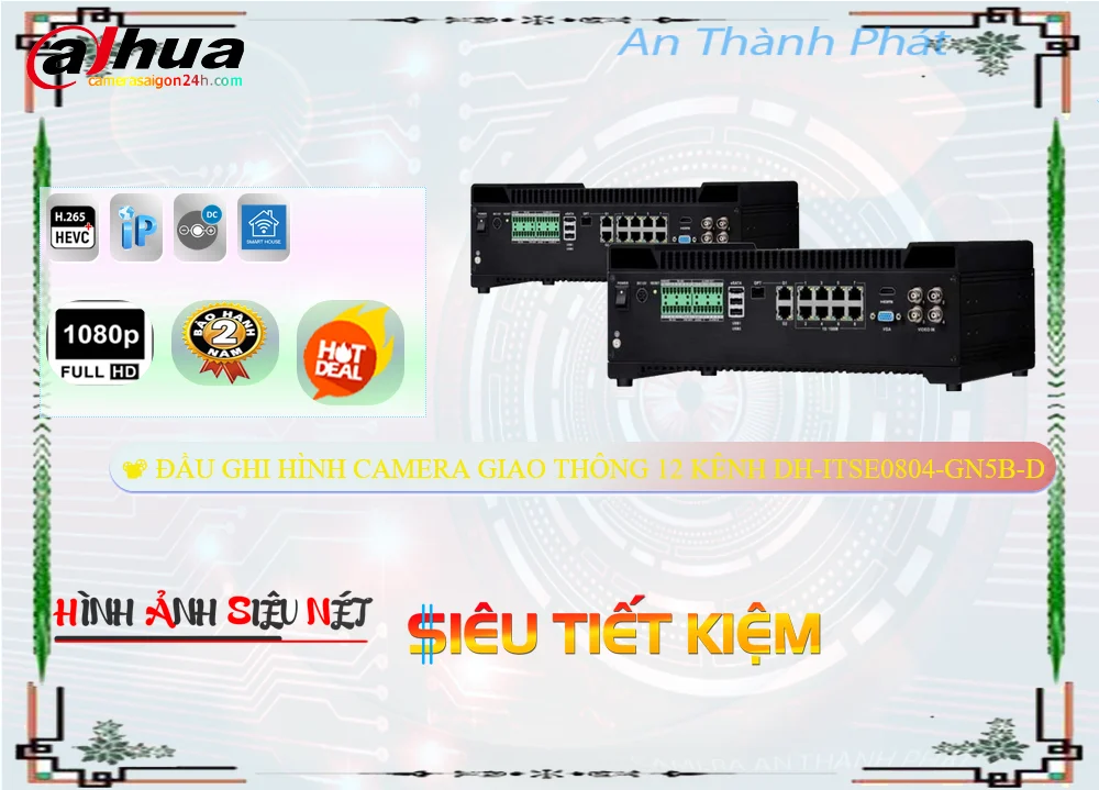 Đầu Ghi Hình Camera IP Chuyên Dụng DH-ITSE0804-GN5B-D Đầu Ghi Hình Camera IP Chuyên Dụng DH-ITSE0804-GN5B-D