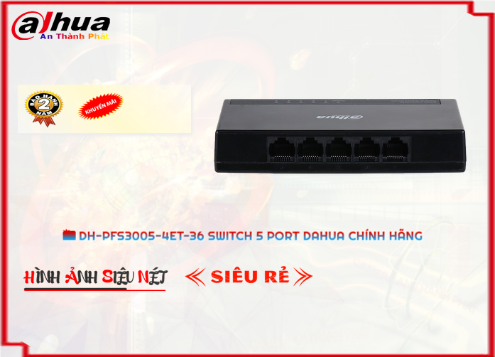 DH PFS3005 5GT L,Switch chuyển đổi dữ liệu,Chất Lượng DH-PFS3005-5GT-L,Giá DH-PFS3005-5GT-L,phân phối