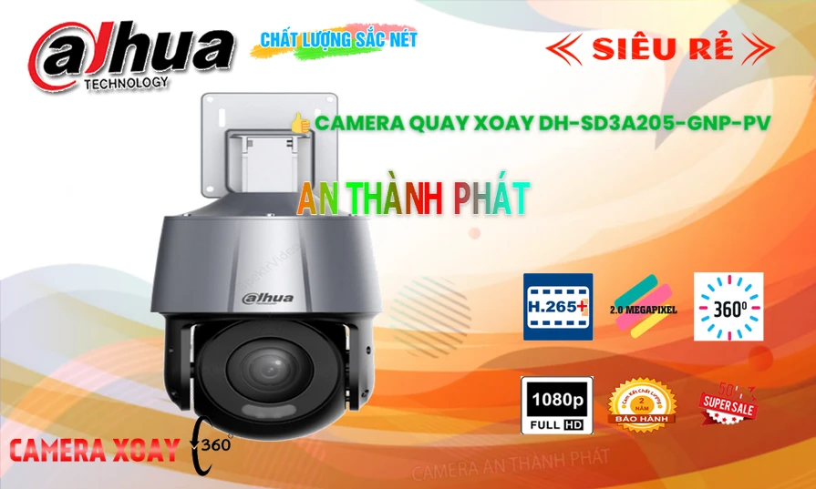 DH-SD3A205-GNP-PV sắc nét Dahua