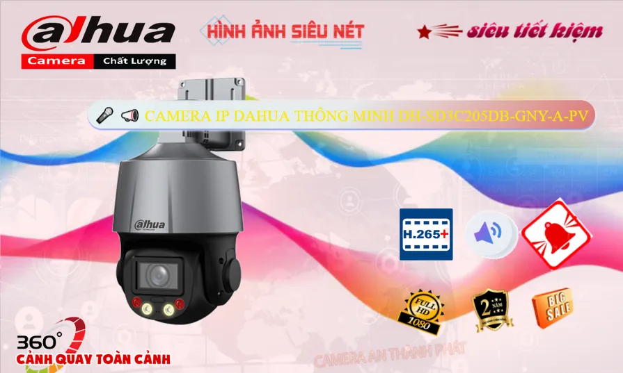 DH-SD3C205DB-GNY-A-PV Camera Thiết kế Đẹp Dahua DH-SD3C205DB-GNY-A-PV Camera Thiết kế Đẹp Dahua