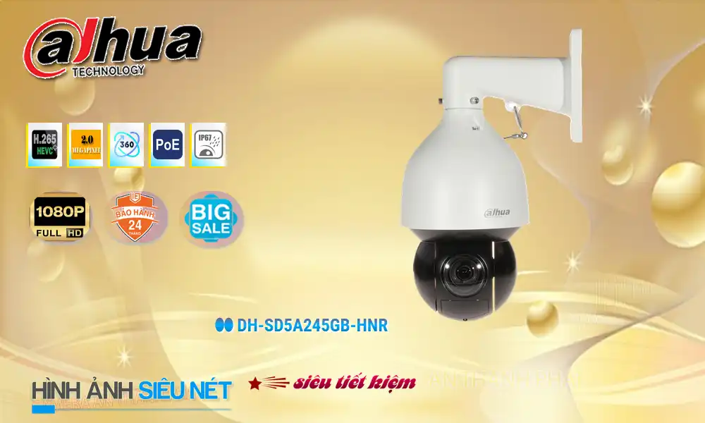 DH-SD5A245GB-HNR sắc nét Dahua DH-SD5A245GB-HNR sắc nét Dahua