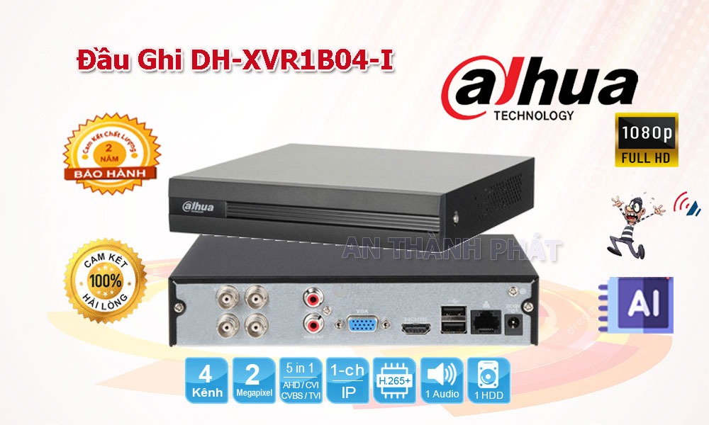 DH-XVR1B04-I dùng cho nhà xưởng
