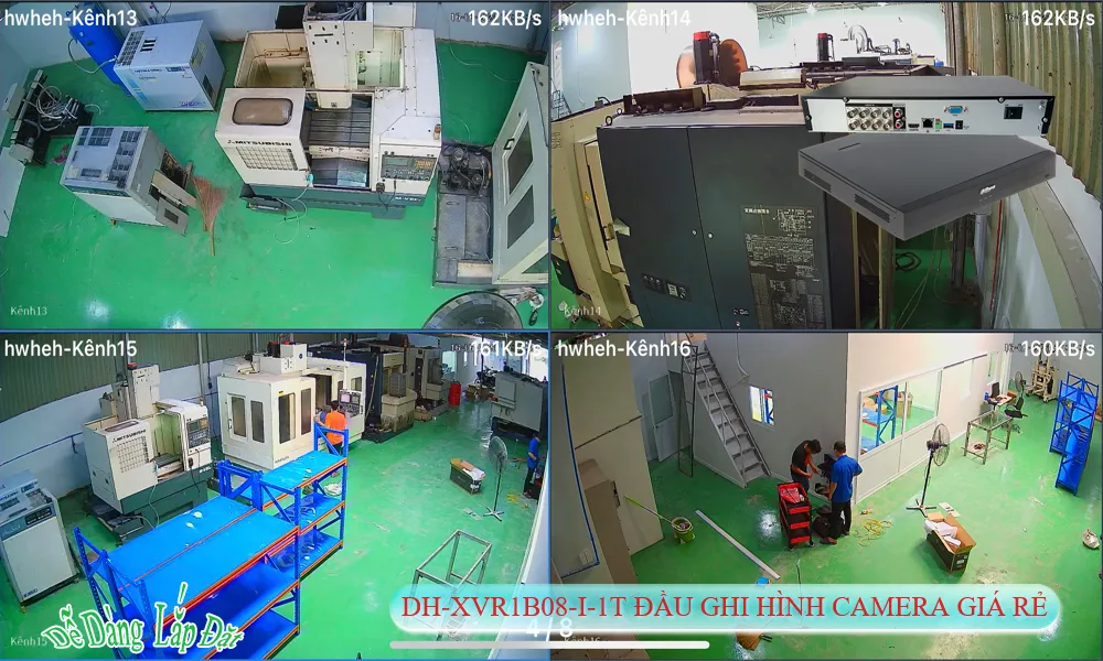 Dahua DH-XVR1B08-I-1T Hình Ảnh Đẹp Dahua DH-XVR1B08-I-1T Hình Ảnh Đẹp