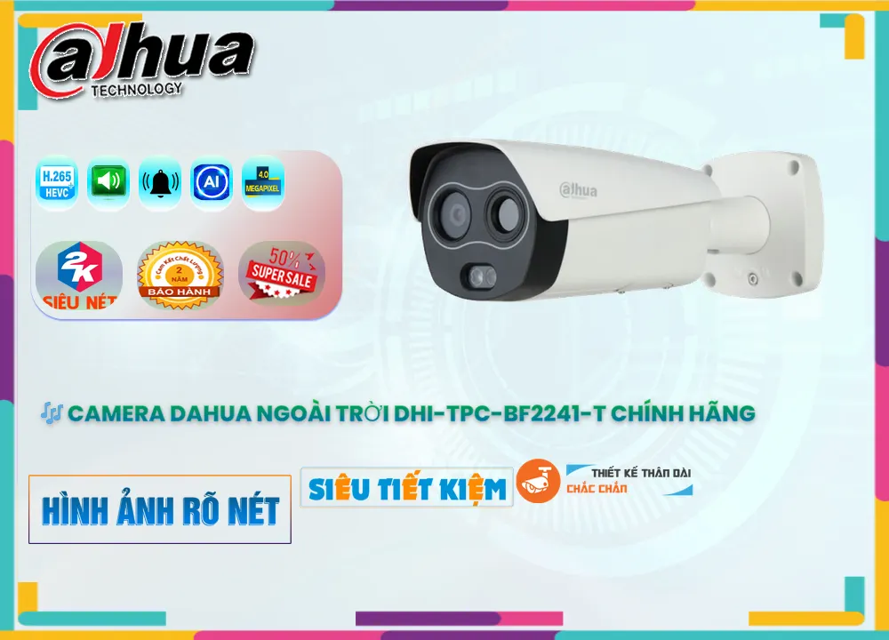 Camera Dahua DHI-TPC-BF2241-T,DHI-TPC-BF2241-T Giá rẻ,DHI-TPC-BF2241-T Giá Thấp Nhất,Chất Lượng