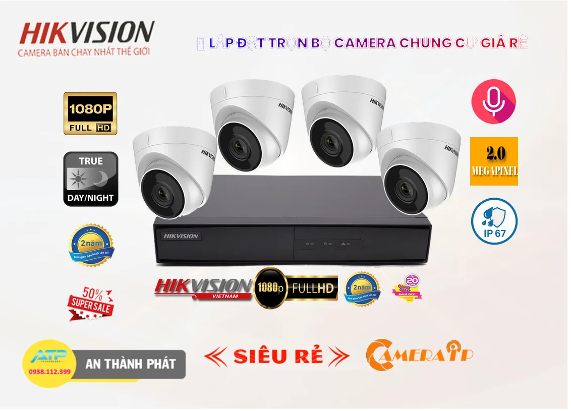Lắp camera 4 kênh ip hikvision, lắp camera cửa hàng 4 kênh hikvision, lắp đặt camera 4 kênh ip hikvision, camera 4 kênh