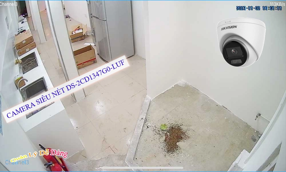 Camera Hikvision DS-2CD1347G0-LUF Tiết Kiệm