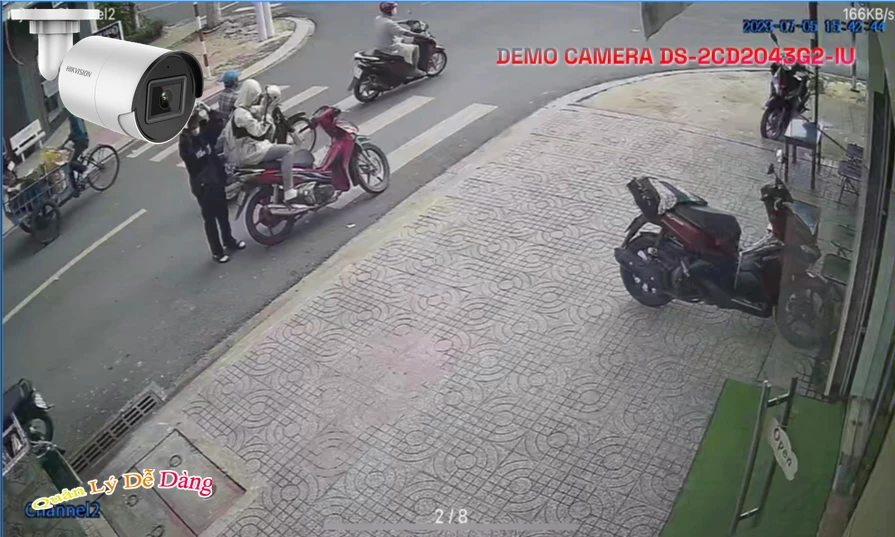 DS-2CD2043G2-IU sắc nét Hikvision DS-2CD2043G2-IU sắc nét Hikvision