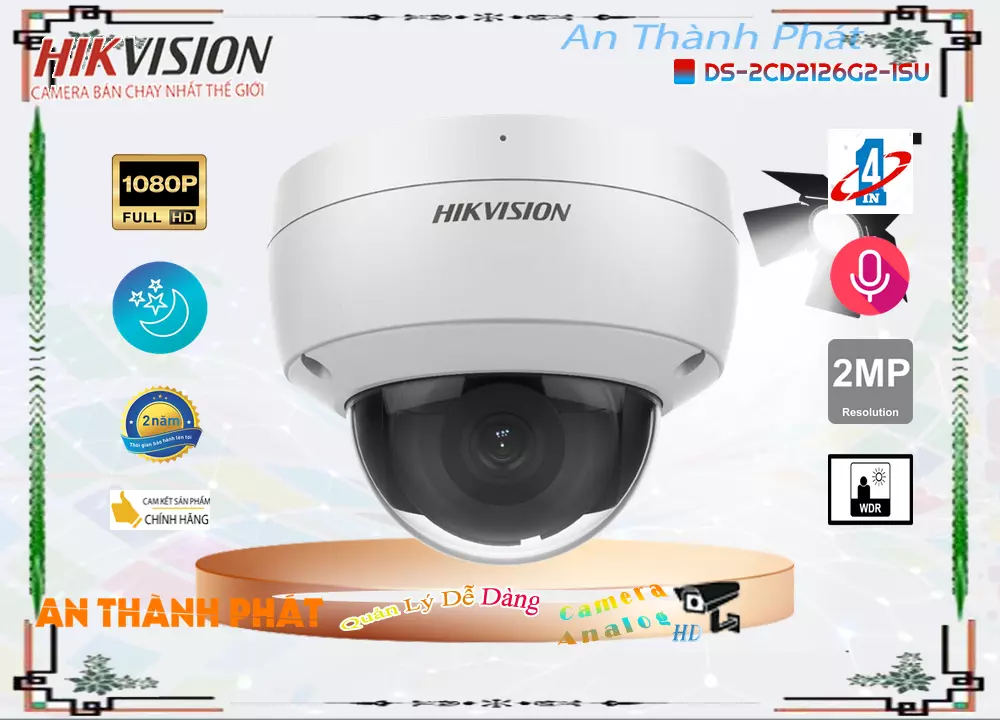 Camera Hikvision DS-2CD2126G2-ISU,DS-2CD2126G2-ISU Giá Khuyến Mãi,DS-2CD2126G2-ISU Giá rẻ,DS-2CD2126G2-ISU Công Nghệ
