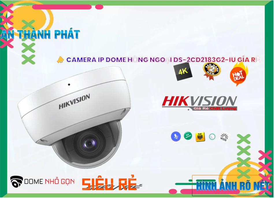 Camera 4K Hikvision DS-2CD2183G2-IU,thông số DS-2CD2183G2-IU,DS 2CD2183G2 IU,Chất Lượng DS-2CD2183G2-IU,DS-2CD2183G2-IU