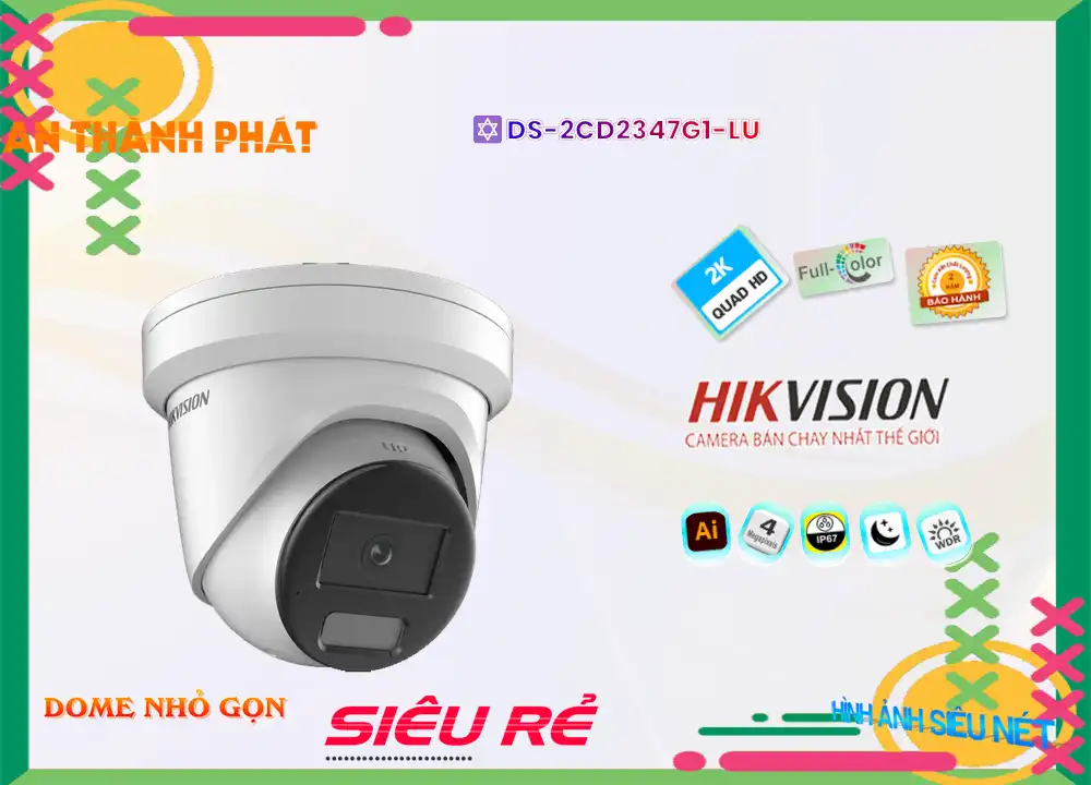 Camera Hikvision Thiết kế Đẹp DS-2CD2347G1-LU ✨,Giá DS-2CD2347G1-LU,DS-2CD2347G1-LU Giá Khuyến Mãi,bán
