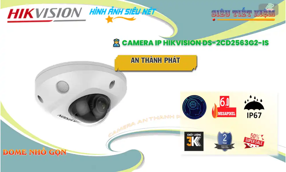 Camera Hikvision DS-2CD2563G2-IS Camera Hikvision DS-2CD2563G2-IS
