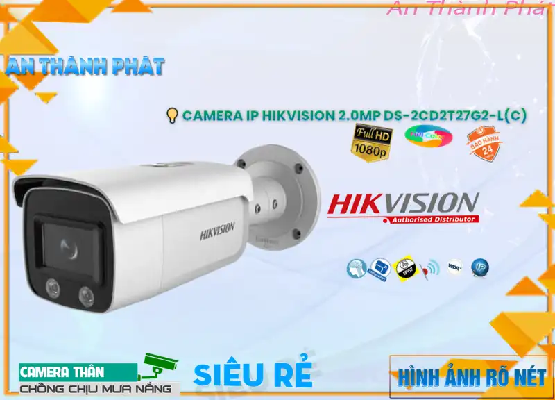 Camera Hikvision DS-2CD2T27G2-L(C),DS-2CD2T27G2-L(C) Giá Hấp Dẫn,DS-2CD2T27G2-L(C) nơi bán rẻ nhất,Thông số DS-2CD2T27G2-L(C) Công Nghệ POE ,bán DS-2CD2T27G2-L(C),Bán Giá DS-2CD2T27G2-L(C) 2.0 MP FULL HD 1080P ,Giá buôn ,DS-2CD2T27G2-L(C) Bán Sỉ,Giá Bán DS-2CD2T27G2-L(C),Địa Chỉ Bán DS-2CD2T27G2-L(C),thông số DS-2CD2T27G2-L(C),DS-2CD2T27G2-L(C) Chất lượng nhất,DS-2CD2T27G2-L(C) Giá hấp dẫn
