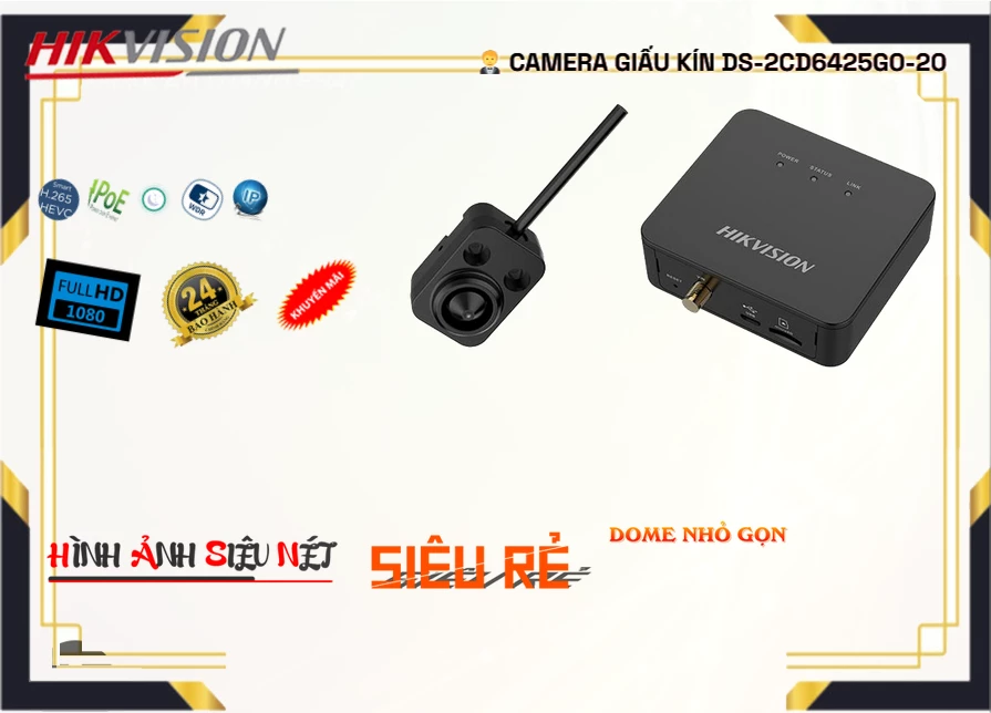 Camera Ngụy Trang Hikvision DS-2CD6425G0-20,thông số DS-2CD6425G0-20,DS-2CD6425G0-20 Giá rẻ,DS 2CD6425G0 20,Chất Lượng