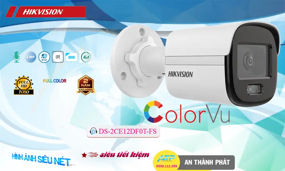 DS-2CE12DF0T-F sắc nét Hikvision DS-2CE12DF0T-F sắc nét Hikvision