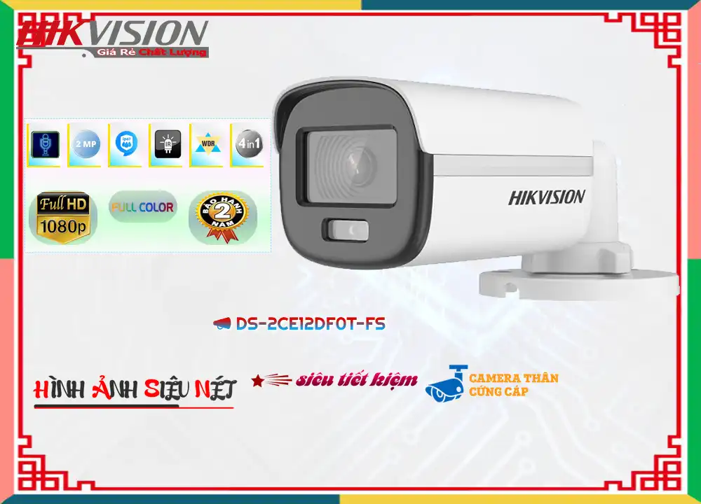 DS-2CE12DF0T-F sắc nét Hikvision DS-2CE12DF0T-F sắc nét Hikvision