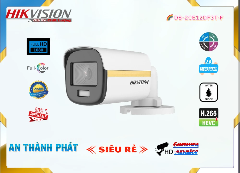 Camera Hikvision DS-2CE12DF3T-F,DS-2CE12DF3T-F Giá rẻ,DS-2CE12DF3T-F Giá Thấp Nhất,Chất Lượng