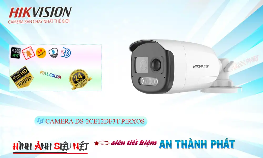 DS-2CE12DF3T-PIRXOS sắc nét Hikvision DS-2CE12DF3T-PIRXOS sắc nét Hikvision