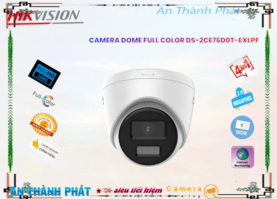 Camera DS-2CE76D0T-EXLPF Hikvision Giá rẻ,DS-2CE76D0T-EXLPF Giá Khuyến Mãi,DS-2CE76D0T-EXLPF Giá rẻ,DS-2CE76D0T-EXLPF