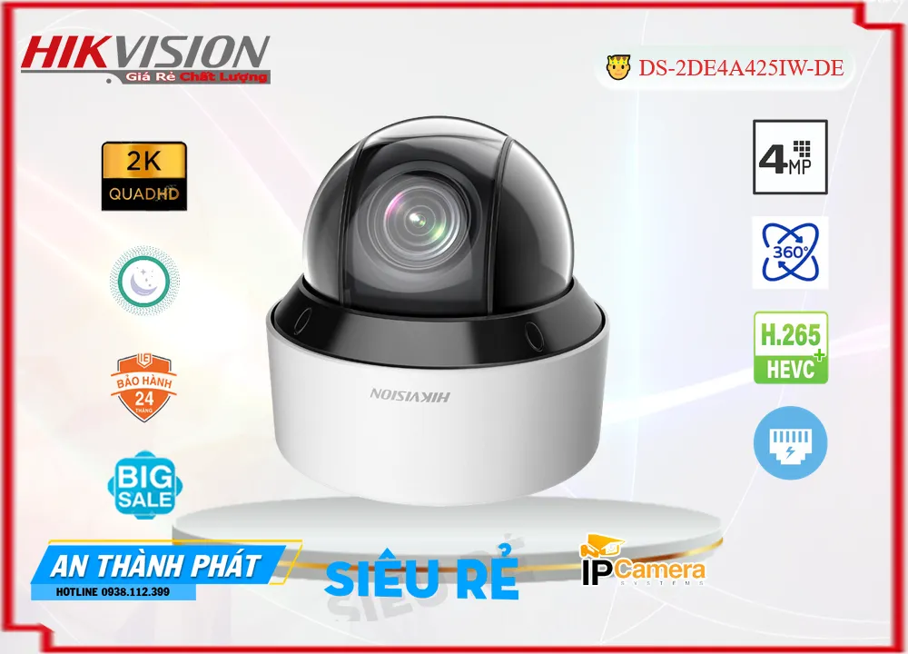 Camera Hikvision DS-2DE4A425IW-DE,Chất Lượng DS-2DE4A425IW-DE,DS-2DE4A425IW-DE Công Nghệ Mới,DS-2DE4A425IW-DEBán Giá