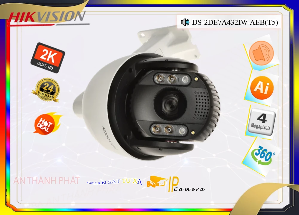 Camera Hikvision DS-2DE7A432IW-AEB(T5),DS-2DE7A432IW-AEB(T5) Giá Khuyến Mãi,DS-2DE7A432IW-AEB(T5) Giá