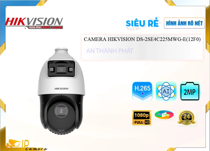 Camera Hikvision DS-2SE4C225MWG-E(12F0),Giá DS-2SE4C225MWG-E(12F0),phân phối